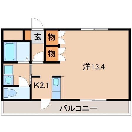 グレイス花山の物件間取画像